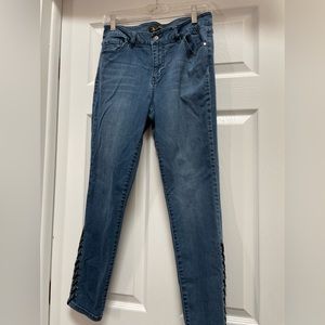 Catherine Malandrino skinny blue jeans. Size 10.